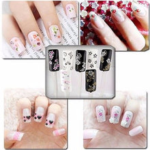 Toopoot 2017 Women 50 Sheets Nail Art Transfer Nail Stickers 3D Design Manicure Tips Decal Decorations Top Quality