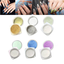 Toopoot 2017 Women 6Pcs 1g Nail Glitter Powder Shinning Make up Nail Art Mirror Powder Makeup DIY Top Quality