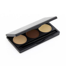 Toopoot 2017 Women Eyebrow Powder Eye Brow Palette Cosmetic Makeup Shading Kit Brush Mirror Top Quality