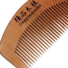 Toopoot 2017 Women Natural Health Peach Wooden Mahogany Comb Present Combs Hair Accessories Top Quality