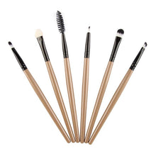 Toopoot 2017 Women Professional 6PCS Cosmetic Lip Makeup Brushes Set Eyeshadow Make up Brush Top Quality