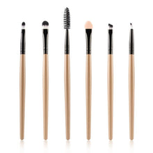 Toopoot 2017 Women Professional 6PCS Cosmetic Lip Makeup Brushes Set Eyeshadow Make up Brush Top Quality