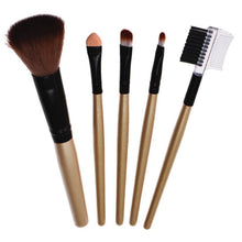 Toopoot 5 Pcs Top quality Fashion 2017 Makeup brushes professional Set Hot Sale Make up Brush Female