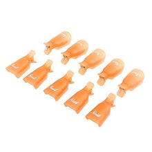 Toopoot's Vestido 2016 DIY 10pcs Plastic Nail Art decorations Soak Off Cap Clip UV Gel Polish Remover Wrap Tool Prego para unha