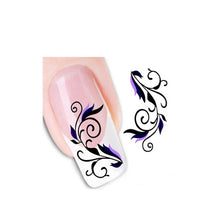 Toopoot's Vestido 2017 5pcs Design Nail Art decorations Water Transfers Sticker Luxury brand Nails professional Prego para unha