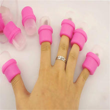 Toopoot's Vestido 2017 DIY 10Pcs Wearable Nail Art decorations Tools Soakers Polish Remover Acrylic UV Gel Cap Prego para unha