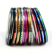 Toopoot's Vestido 2017 DIY 30 Color Rolls Striping Tape Line Nail Art decorations Sticker Nails professional Prego para unha