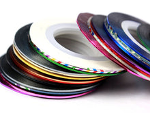Toopoot's Vestido 2017 DIY 30 Color Rolls Striping Tape Line Nail Art decorations Sticker Nails professional Prego para unha