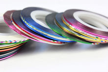 Toopoot's Vestido 2017 DIY 30 Color Rolls Striping Tape Line Nail Art decorations Sticker Nails professional Prego para unha