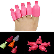 Toopoot's Vestido 2017 DIY 5Pcs Soak Off Clip Caps Gel Nail Art decorations Tips Reusable Clamp Remover Nails Prego para unha