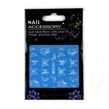 Toopoot's Vestido 2017 DIY Lovely Luminous Nail Art decorations Stickers Decals Butterfly Design Luxury brand Prego para unha