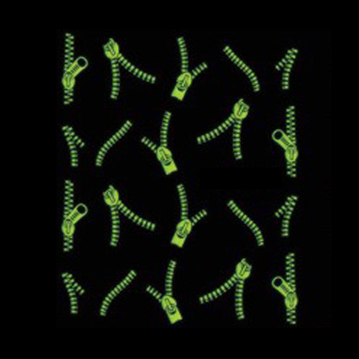 Toopoot's Vestido 2017 DIY Luminous Nail Art decorations Stickers Decals Zipper Luxury brand Nails professional Prego para unha