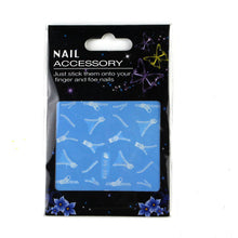 Toopoot's Vestido 2017 DIY Luminous Nail Art decorations Stickers Decals Zipper Luxury brand Nails professional Prego para unha