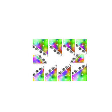 Toopoot's Vestido 2017 Luxury brand 5pcs Design Nail Art decorations Water Transfers Sticker Nails professional Prego para unha