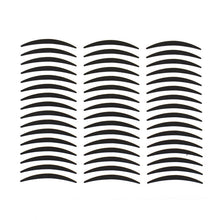 Toopoot's Vestido 2017 Professional 24 Pairs Narrow Black Paper Double Eyelid Sticker Tape Technical Eye Tape