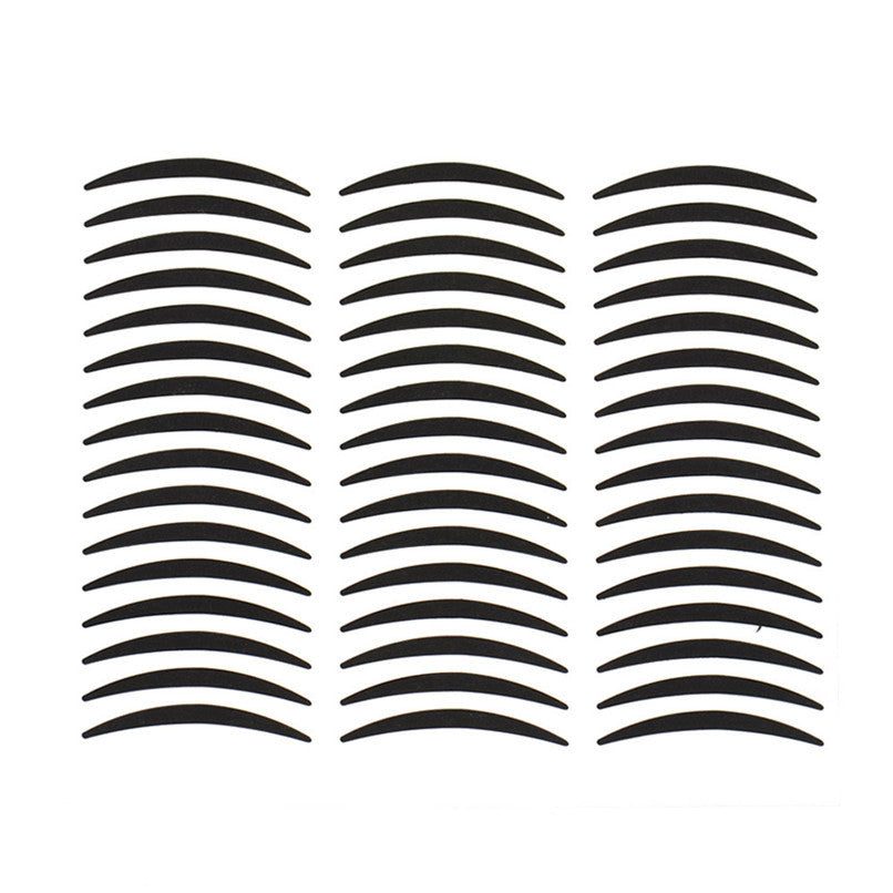 Toopoot's Vestido 2017 Professional 24 Pairs Narrow Black Paper Double Eyelid Sticker Tape Technical Eye Tape
