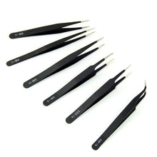 Toopoot's vestidos 2016 6pcs BGA Precision Tweezer Set Antistatic Tweezers Stainless Steel Tweezers #AP5