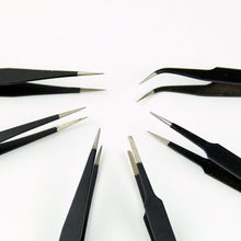 Toopoot's vestidos 2016 6pcs BGA Precision Tweezer Set Antistatic Tweezers Stainless Steel Tweezers #AP5
