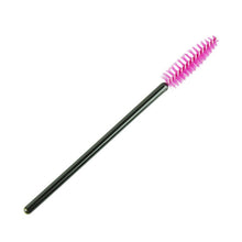 Toopoot's vestidos 2017 100pcs/lot make up brush Pink synthetic fiber One-Off Disposable Eyelash Brush #AP5