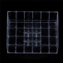 Toopoot's vestidos 2017 Crazycity Generic 24 Stand Trapezoid Clear Lipstick Lotion Makeup Cosmetic Case Box Holder #P5