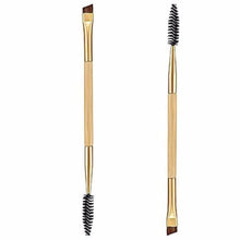Toopoot's vestidos 2017 Makeup Brushes Bamboo Handle Double Eyebrow Brush and Eyebrow Comb #AP5
