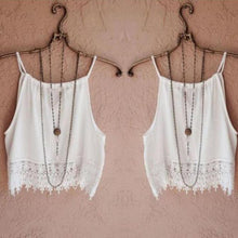 Tops Crops For Summer Sexy Women Lace Tank Tops Cropped Tee Camisole Crop Top#112