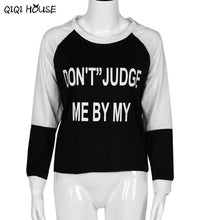 Trainingspak Women Long Sleeve Sweatshirts Patchwork Print Letter Casual Loose Blous Moletons Femininos#A919