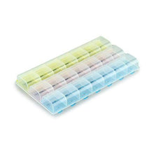 Transparent Color Empty Plastic Box Pill Tablet Medicine Organizer Weekly 7 Days 3-row Tray Storage Case 21 Compartment