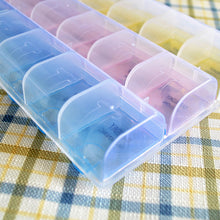 Transparent Color Empty Plastic Box Pill Tablet Medicine Organizer Weekly 7 Days 3-row Tray Storage Case 21 Compartment