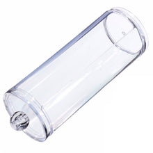 Transparent Round Container Storage Case Makeup Cotton Pad Box Nail Art Remover Paper Wipe Plastic Storage Box