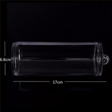 Transparent Round Container Storage Case Makeup Cotton Pad Box Nail Art Remover Paper Wipe Plastic Storage Box