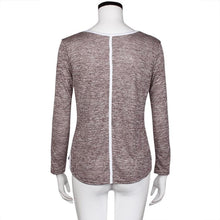 Tshirt Women Autumn Solid Loose Shirt Casual Fitness Basic Wear Shirt Toyouth Poleras De Mujer#A12