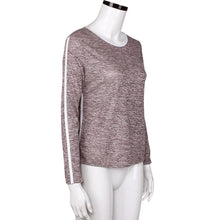 Tshirt Women Autumn Solid Loose Shirt Casual Fitness Basic Wear Shirt Toyouth Poleras De Mujer#A12