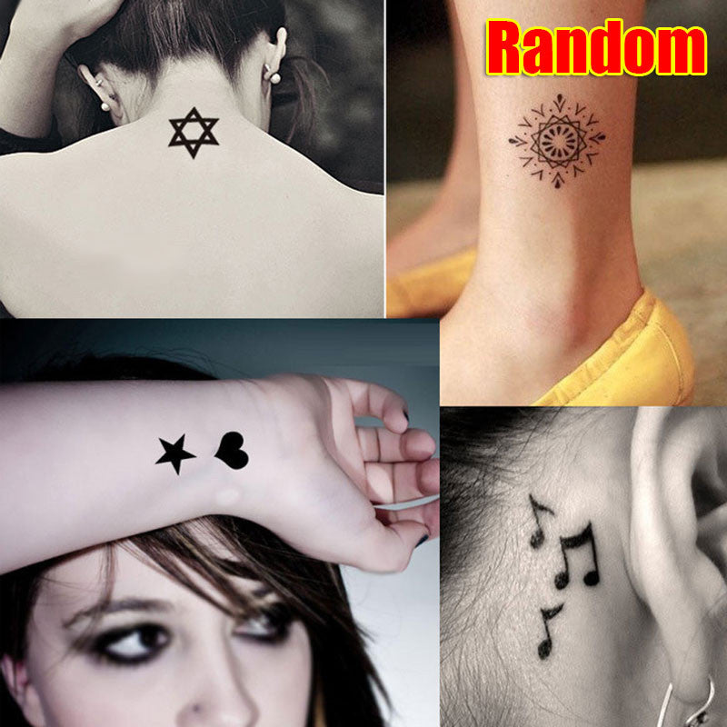 Unisex Temporary Tattooes For Man Woman Waterproof Stickers Makeup Lovely Cat Body Art Flash Tattoo 88