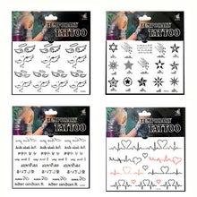 Unisex Temporary Tattooes For Man Woman Waterproof Stickers Makeup Lovely Cat Body Art Flash Tattoo 88