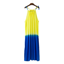 Vestidos Brazil Style Summer Sexy Women Chiffon Loose Maxi Sundress Perspective Sleeveless Beach Long Dress