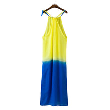 Vestidos Brazil Style Summer Sexy Women Chiffon Loose Maxi Sundress Perspective Sleeveless Beach Long Dress