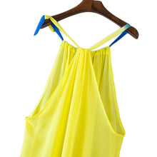 Vestidos Brazil Style Summer Sexy Women Chiffon Loose Maxi Sundress Perspective Sleeveless Beach Long Dress