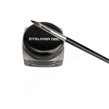Waterproof Eye Liner Eyeliner Gel Makeup Cosmetic + Brush Black Liquid Eyeliner 88