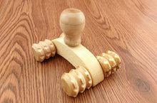 Wheels Wooden Body Massage Rolling Massager