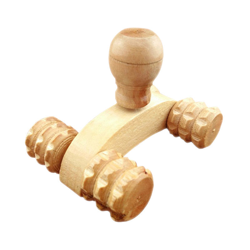 Wheels Wooden Body Massage Rolling Massager