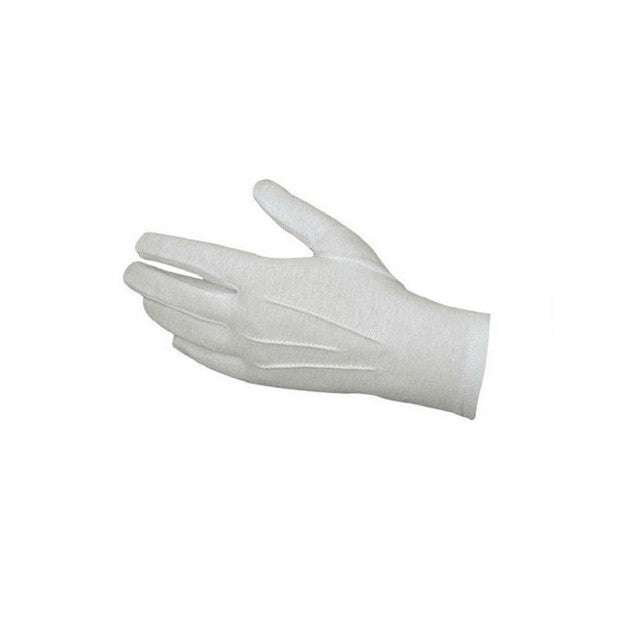 White Cotton Gloves Cotton Men Guard Parade Santa Men Winter Warm Gloves Inspection Luva Masculina#B920