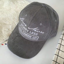 Winter Autumn Spring Hat For Women Men Letter Embroidery Suede Snapback Female Male Hats 2017 Hip Hop Baseball Cap &22