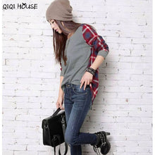 Winter Blouses For Women Blusas De Inverno Women Plaid Casual Blouse Long Sleeve Plaid Loose Shirt Tops Plus Size