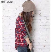 Winter Blouses For Women Blusas De Inverno Women Plaid Casual Blouse Long Sleeve Plaid Loose Shirt Tops Plus Size