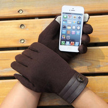 Winter Gloves Men Driving Gloves Hand Warmer Gloves Screen Gloves Soft Cotton Luva Masculina#B920