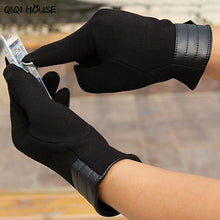 Winter Gloves Men Driving Gloves Hand Warmer Gloves Screen Gloves Soft Cotton Luva Masculina#B920