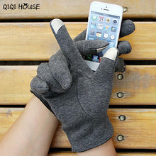 Winter Gloves Men Driving Gloves Hand Warmer Gloves Screen Gloves Soft Cotton Luva Masculina#B920