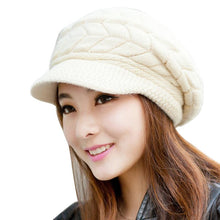 Winter Hats For Women Knitted Winter Hats Soft Rabbit Velvet Warm Hats Gorros Mujer Invierno#112