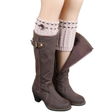 Winter Knitted Boot Socks Warm Leg Women Outwear Socks Kawaii Socks Solid Japanese Wonter Socks Calze Donna#A127